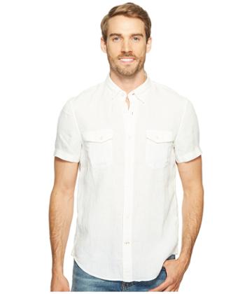 Timberland - Short Sleeve Mill River Linen Cargo Shirt