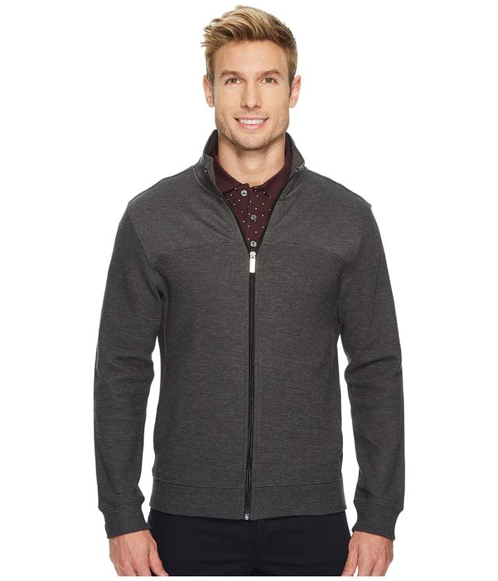 Perry Ellis - Textured Knit Jacket