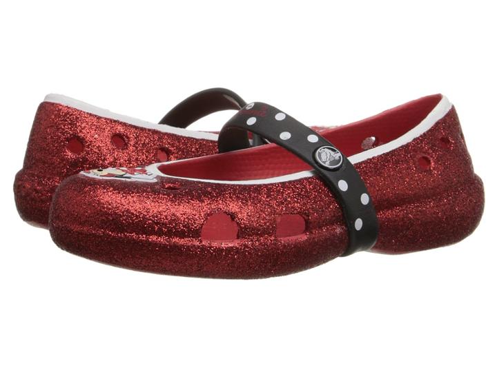 Crocs Kids - Kelley Minnie Glitter Flat Ps
