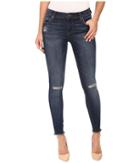 Kut From The Kloth - Connie Ankle Skinny Fray Hem In Skilled W/ Dark Stone Base Wash