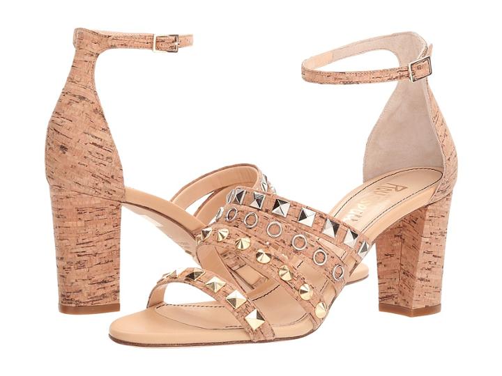 Jerome C. Rousseau - Cork Studded Ankle Strapped Heel
