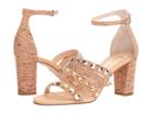 Jerome C. Rousseau - Cork Studded Ankle Strapped Heel