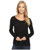 Lucky Brand - Lace Mixed Thermal Top