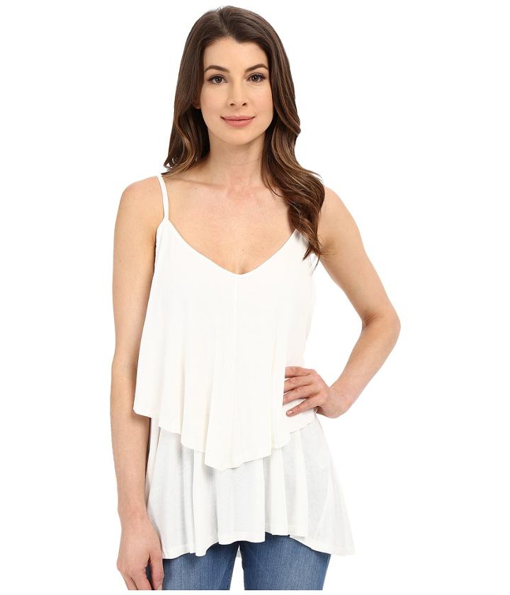 Rachel Pally - Rib Ruffle Top