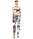 Just Cavalli - Coral Fish Print Jumpsuit