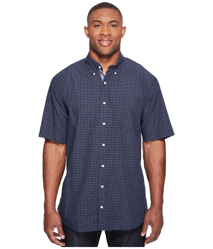 Nautica Big &amp; Tall - Big Tall Short Sleeve Check Shirt