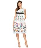 Unique Vintage - Sleeveless Dolly Swing Dress