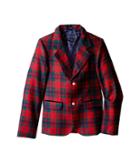 Oscar De La Renta Childrenswear - Holiday Plaid Wool Blazer
