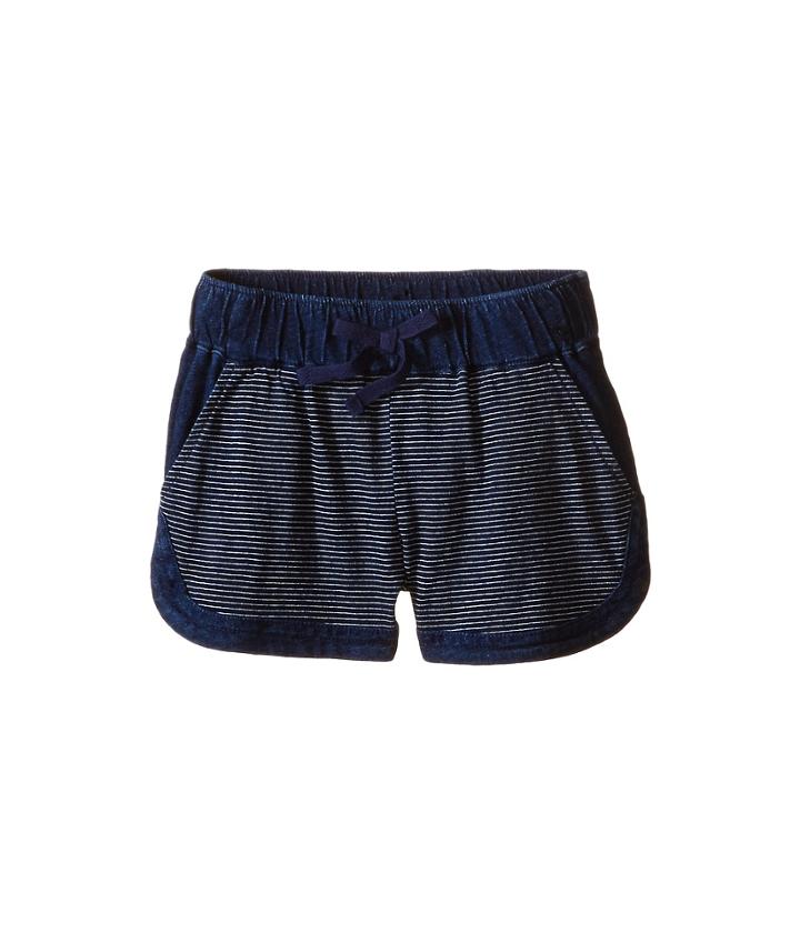 Splendid Littles - Indigo Striped Yarn Dye Shorts