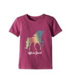 Life Is Good Kids - Rainbow Unicorn Crusher Tee