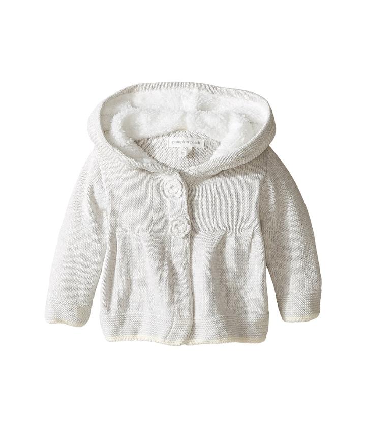 Pumpkin Patch Kids - Hooded Knit Cardigan