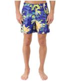 Original Penguin - Psychedelic Palms Printed Fixed Volley Swim Shorts