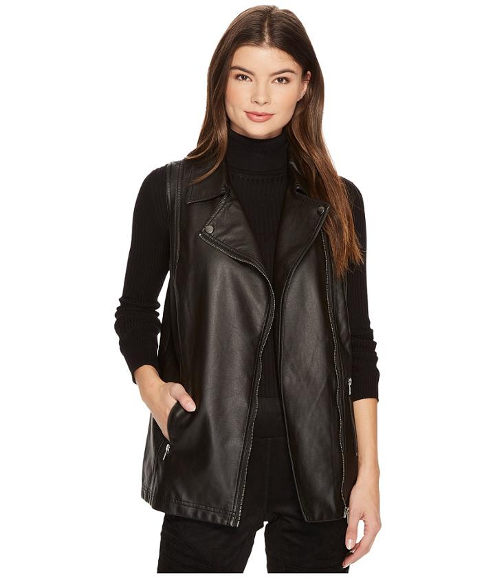 Jack By Bb Dakota - Alvis Crinkled Vegan Moto Vest