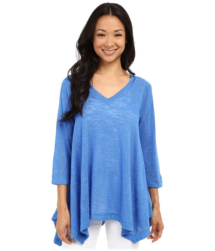 Nally &amp; Millie - V-neck Sharkbite Tunic