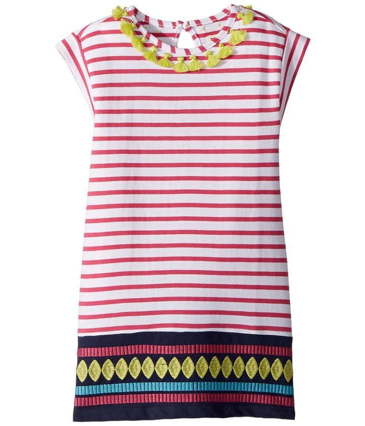 Hatley Kids - Tassels Stripes Lightweight Sleeveless Dress
