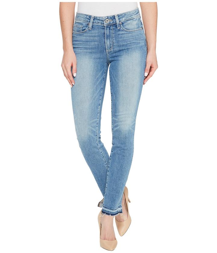 Paige - Hoxton Ankle Peg W/ Undone Hem + Inseam Slit In Palmer