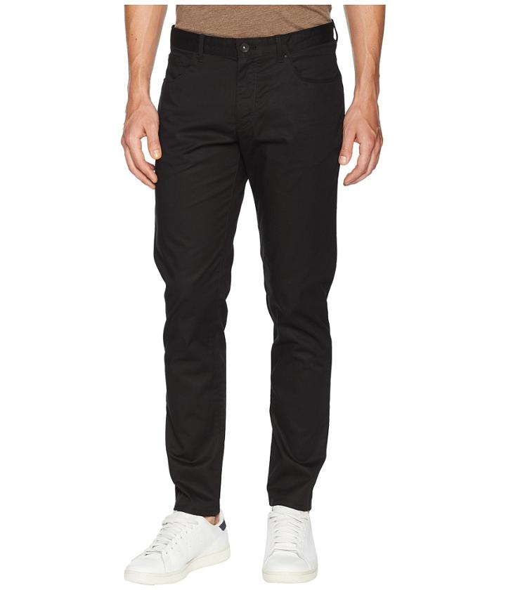 Calvin Klein - Five-pocket Micro Herringbone Pants