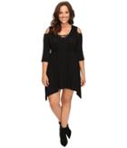 Culture Phit - Plus Size Jeanie Cold Shoulder Dress