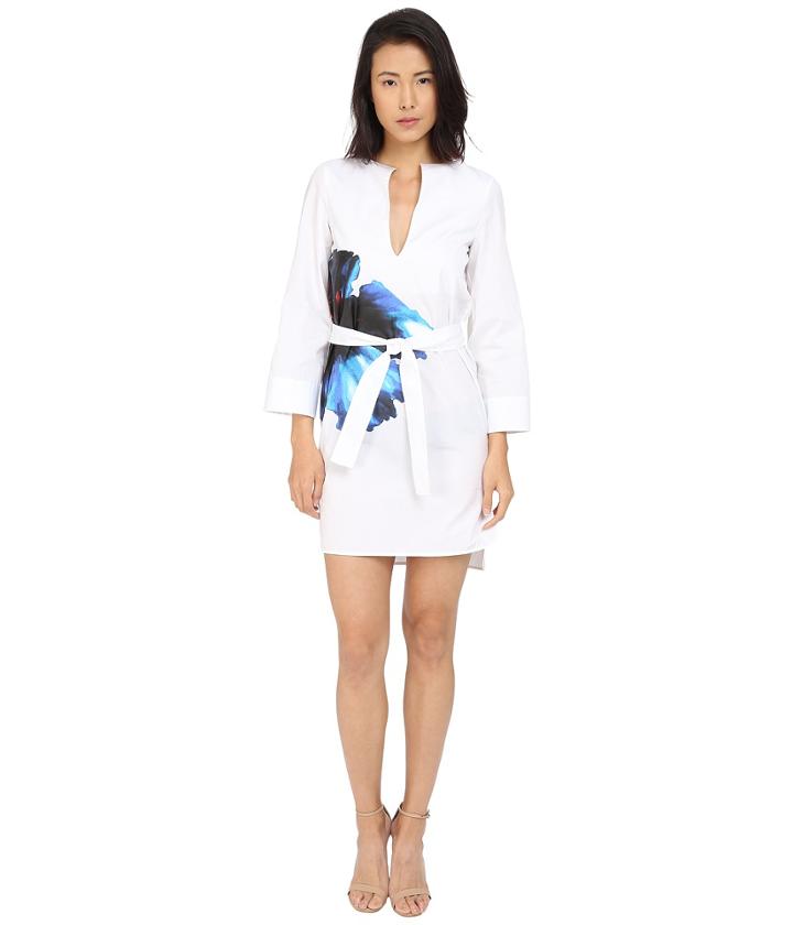 Dsquared2 - Cotton Poplin Hibiscus Dress