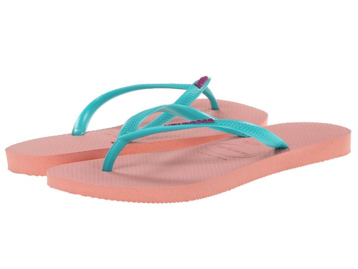Havaianas - Slim Logo Pop-up Flip Flops