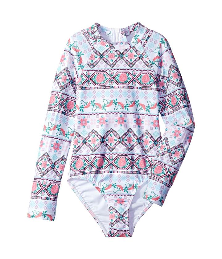 Seafolly Kids - Festival Surf Long Sleeve Tank One-piece