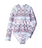 Seafolly Kids - Festival Surf Long Sleeve Tank One-piece