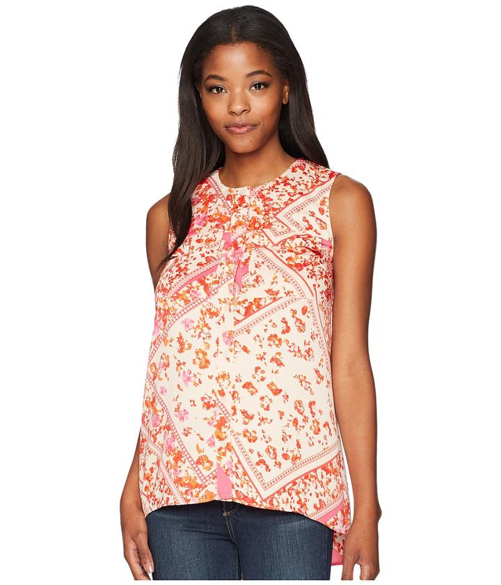 Ellen Tracy - Sleeveless Two-pocket Shirt
