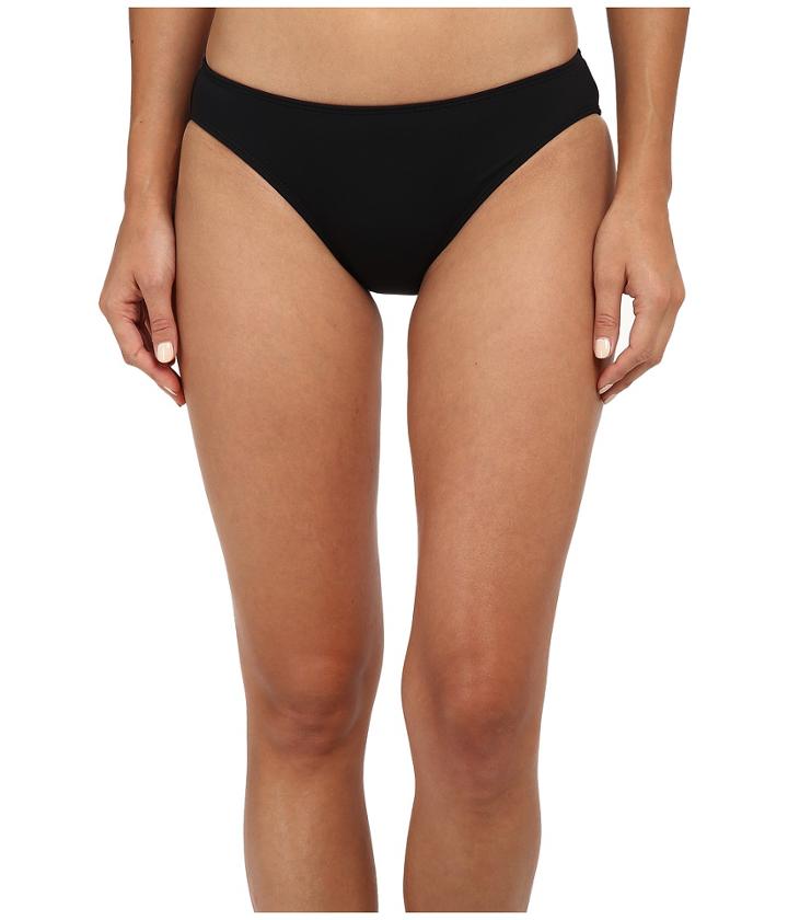 Lauren By Ralph Lauren - Laguna Solids Hipster W/ Logo Plate Bottoms