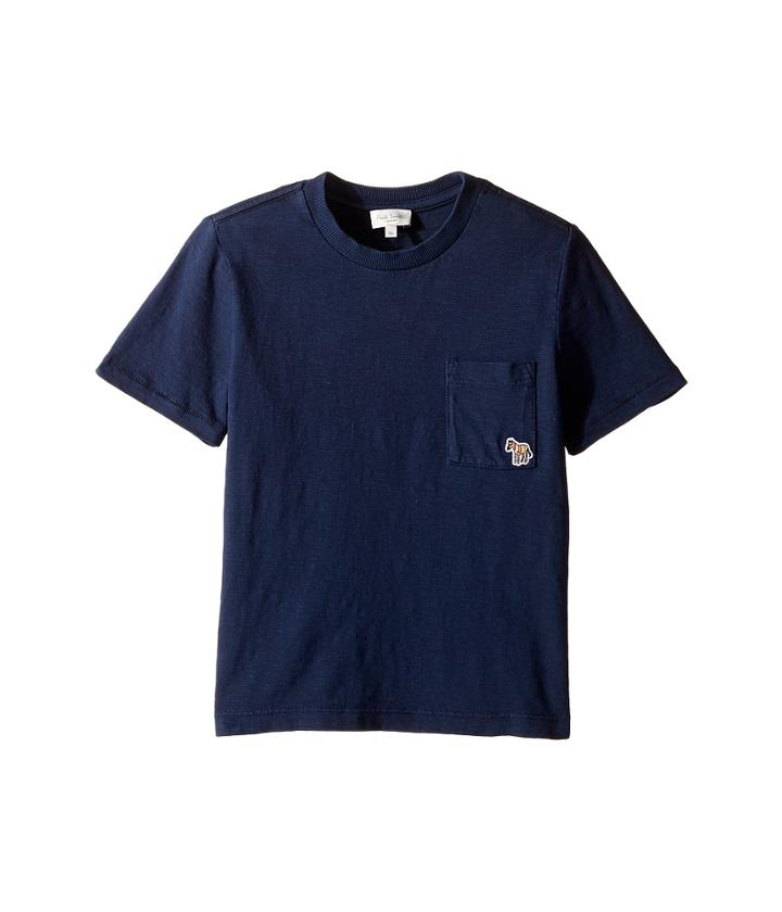 Paul Smith Junior - Short Sleeve Plain Tee With Pocket