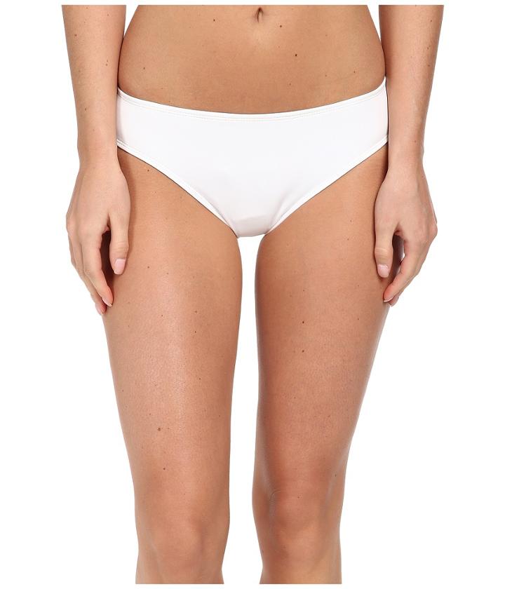 Lauren Ralph Lauren - Laguna Solids Hipster Bottom W/ Logo Plate