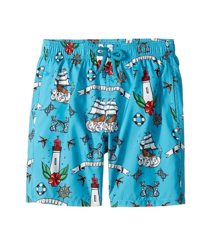 Vilebrequin Kids - Tattoo Sashimi Swim Trunk