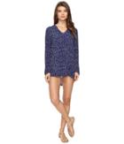 Splendid - Deckhouse Geo Tunic Hoodie Cover-up