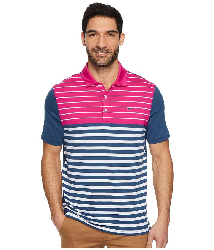Vineyard Vines Golf - Patterson Stripe Performance Polo