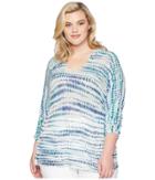 Nic+zoe - Plus Size High Point Top