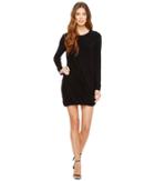 Kamalikulture By Norma Kamali - Long Sleeve Twist Mini Dress