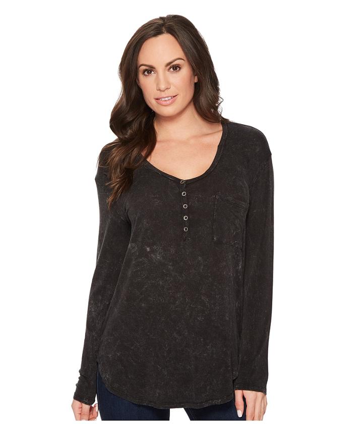 Rock And Roll Cowgirl - Long Sleeve Henley 48t4710