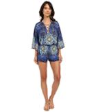 Red Carter - Polaris Jersey Paneled Romper Cover-up