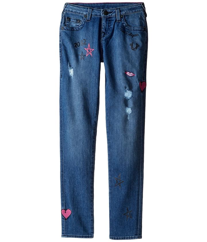 True Religion Kids - Casey Doodle Jeans In Super Shredded