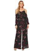 Jack By Bb Dakota - Adaline Romantic Floret Printed Crinkle Rayon Jumpsuit