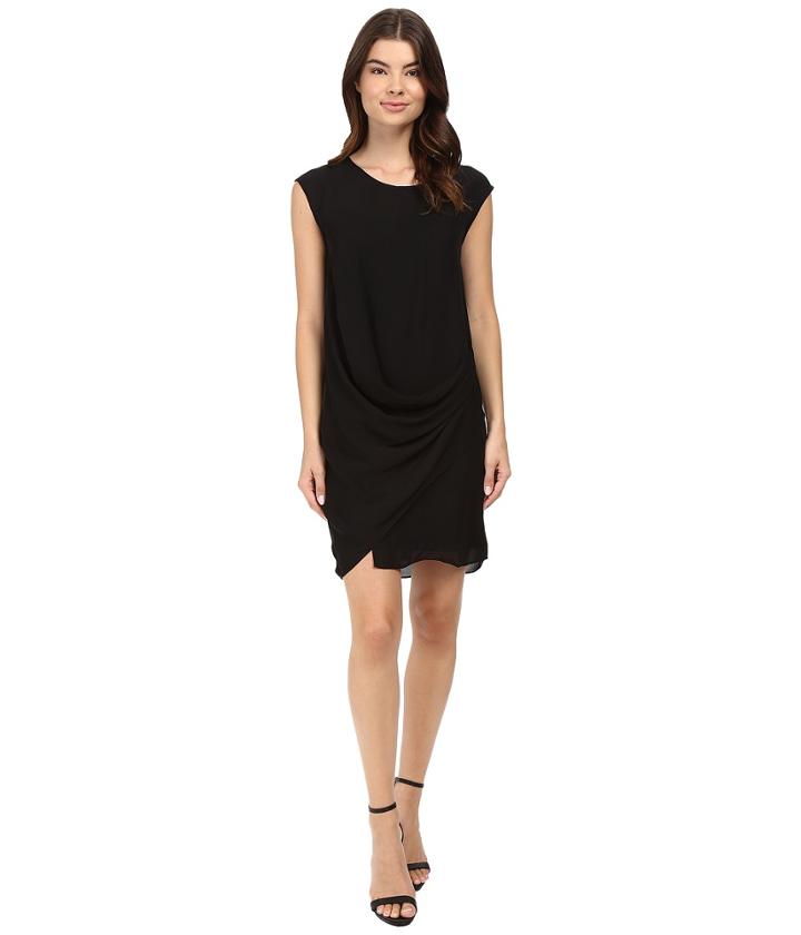 Heather - Silk Layered Asymmetrical Dress