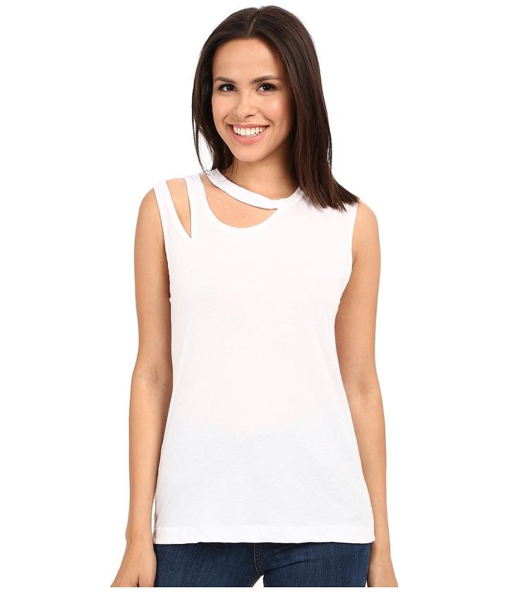 Lna - Double Cut Tank Top
