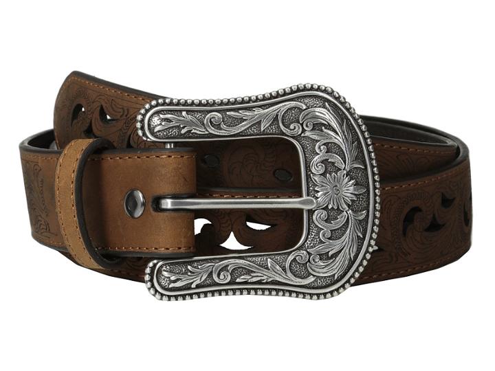 Ariat - Scroll Paisley Pierced Belt