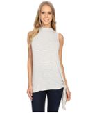 Bobeau - Dree Mock Neck W/ Side Tie