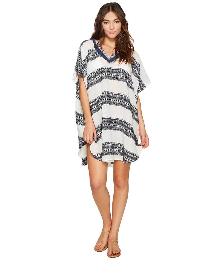 Seafolly - Jacquard Stripe Kaftan Cover-up
