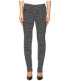 Lisette L Montreal - Grid Pattern Slim Pants