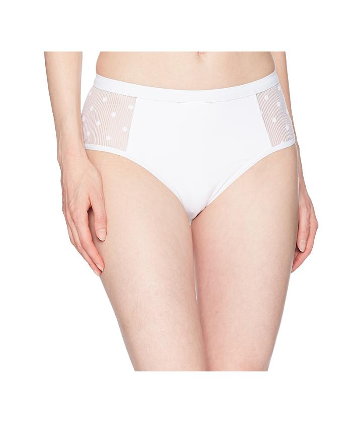 Ella Moss - Sheer Dot High-waist Pants