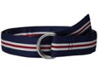 Vineyard Vines - Pop Stripe Ribbin D-ring Belt