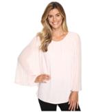 Vince Camuto - Chiffon Pleated Sleeve Blouse