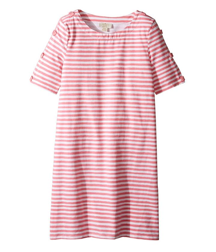 Kate Spade New York Kids - Bow Sleeve Shift Dress