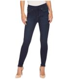 Liverpool - Farrah High-waist Pull-on Ankle In Silky Soft Denim In Griffith Super Dark